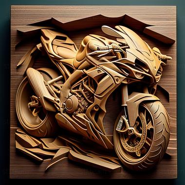 3D model Ducati Streetfighter (STL)